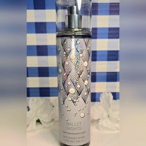 Bath & Body Works Ballet Nights Fine Fragrance Mist Spray Splash 8 oz.